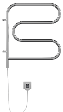 Электро 25 F-обр 600х600 поворотный Полотенцесушитель TERMINUS Саранск - фото 2